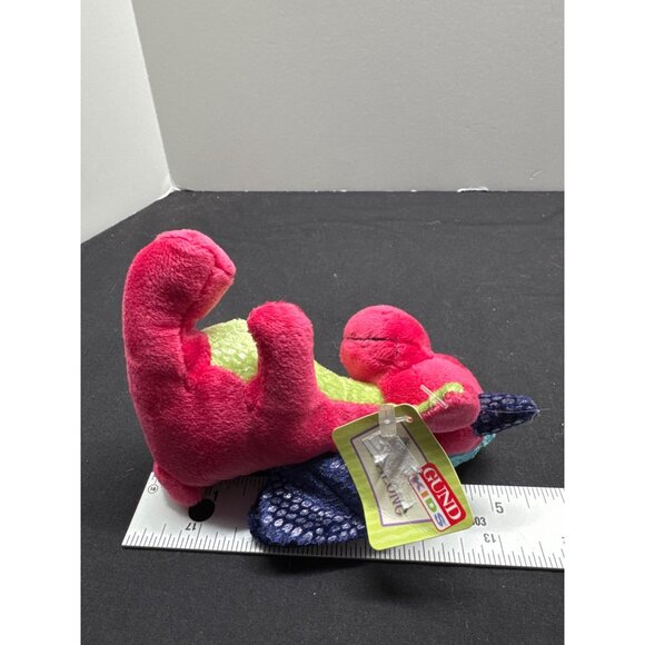 Gund Kids Scales N Tails Zip Along Plush Dragon Toy - Picture 5 of 7
